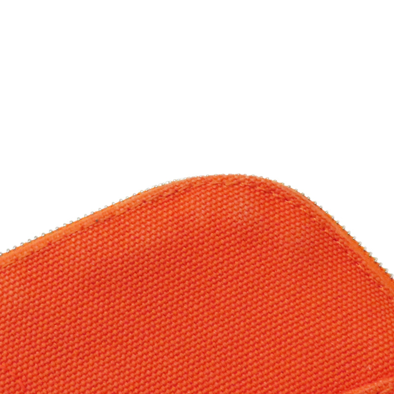 橘色 帆布 Bolide 拉鍊收納包【HERMES 愛馬仕】 H104773M-10