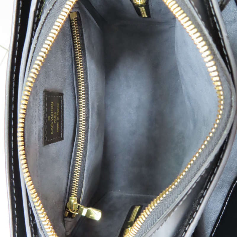 黑色 水波紋牛皮 Pont Neuf 手提包【LOUIS VUITTON LV 路易威登】 M52052-4