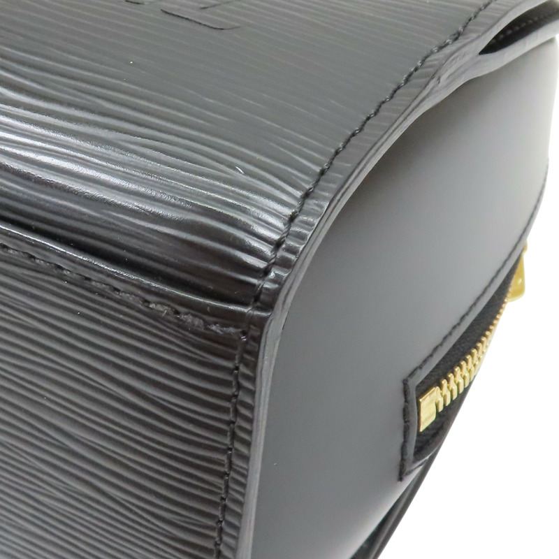 黑色 水波紋牛皮 Pont Neuf 手提包【LOUIS VUITTON LV 路易威登】 M52052-13