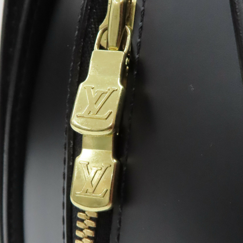 黑色 水波紋牛皮 Pont Neuf 手提包【LOUIS VUITTON LV 路易威登】 M52052-16