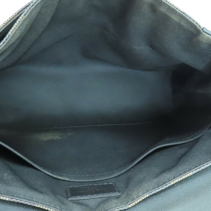 棕色 棋盤格帆布 DISTRICT 翻蓋斜背包【LOUIS VUITTON LV 路易威登】 N41031-4