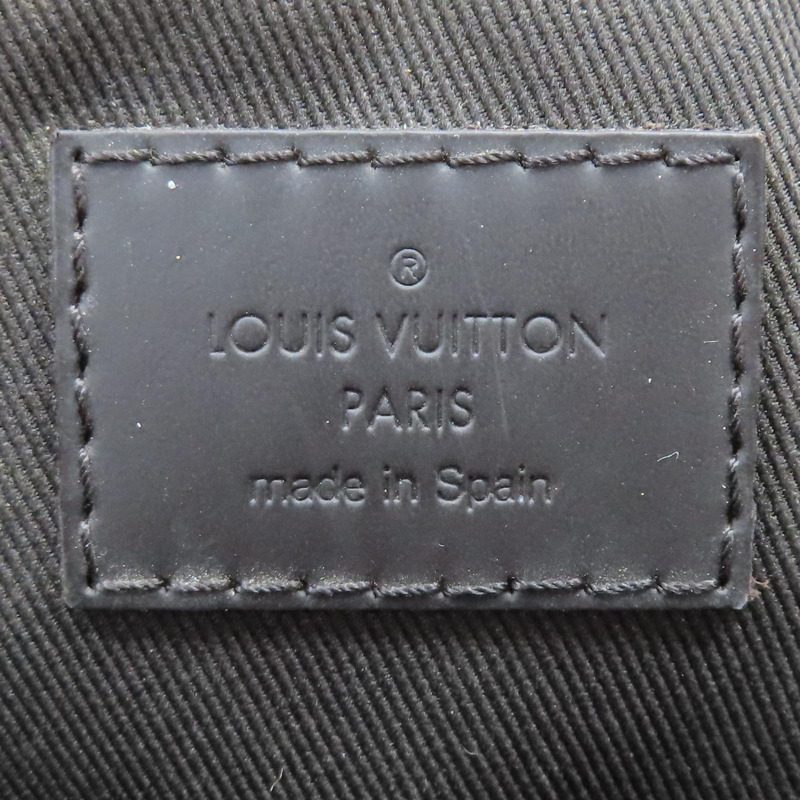 棕色 棋盤格帆布 DISTRICT 翻蓋斜背包【LOUIS VUITTON LV 路易威登】 N41031-7