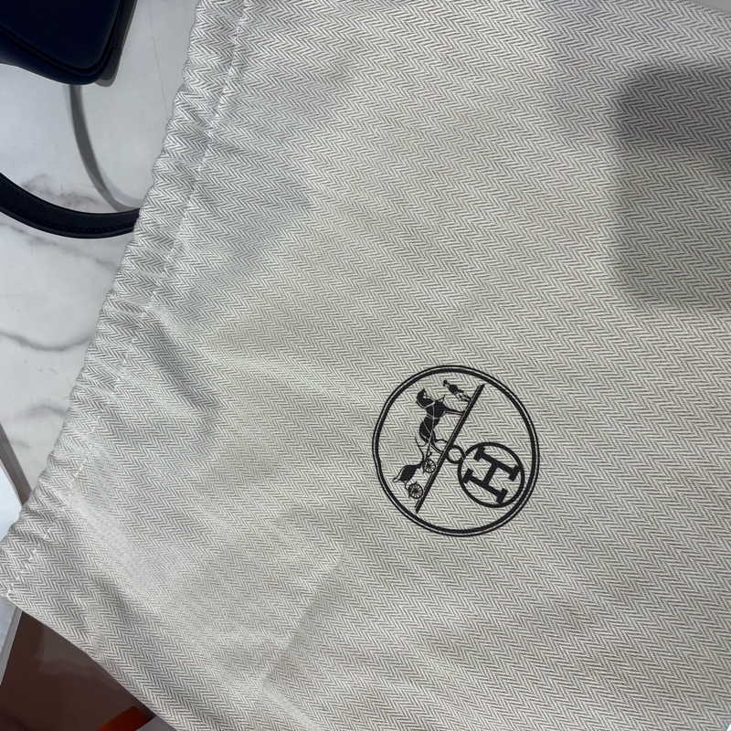 Hermes寶石藍Swift銀扣mini Lindy-21