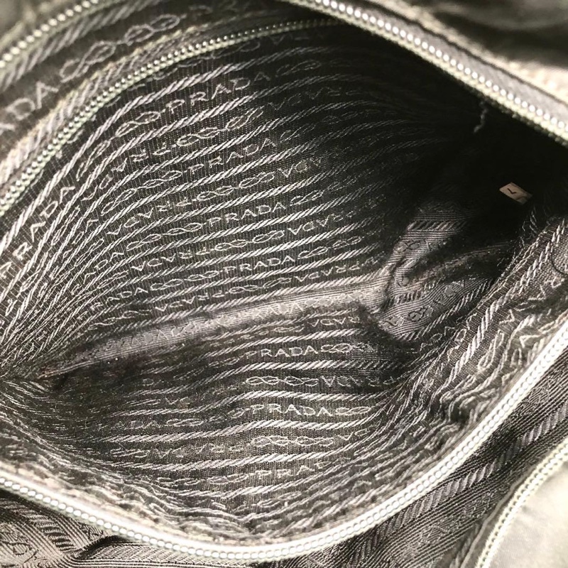 🌷Prada 單肩包銀色鏈條 ｜經典花紋✦fufu style 精品✦ 氣質款｜-20