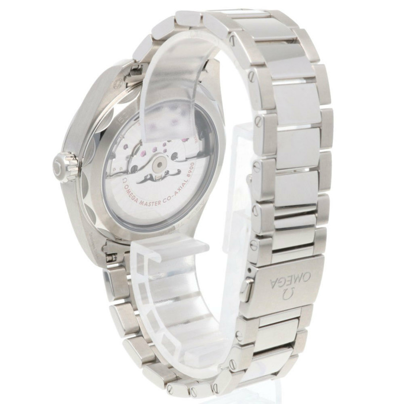 歐米茄海馬系列Aqua Terra腕錶，不鏽鋼材質，型號22010412101001，自動機械錶，翻新錶，編號89683XXX，男款，二手，防水150米-4