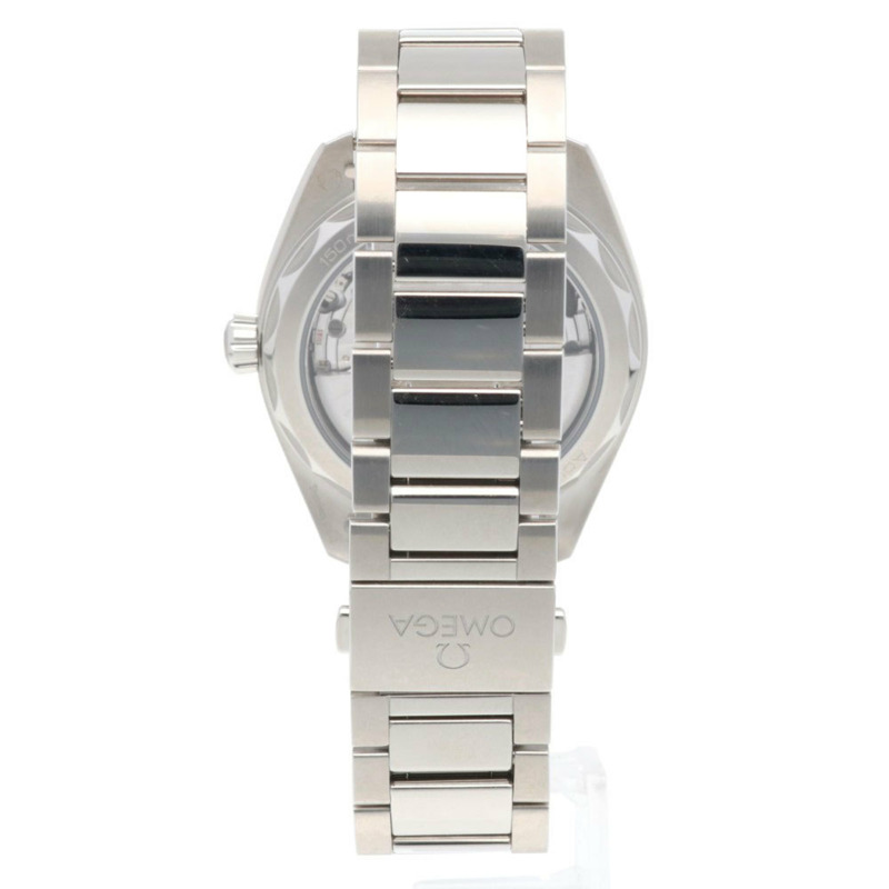 歐米茄海馬系列Aqua Terra腕錶，不鏽鋼材質，型號22010412101001，自動機械錶，翻新錶，編號89683XXX，男款，二手，防水150米-5