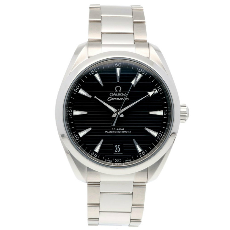 歐米茄海馬系列Aqua Terra腕錶，不鏽鋼材質，型號22010412101001，自動機械錶，翻新錶，編號89683XXX，男款，二手，防水150米-7