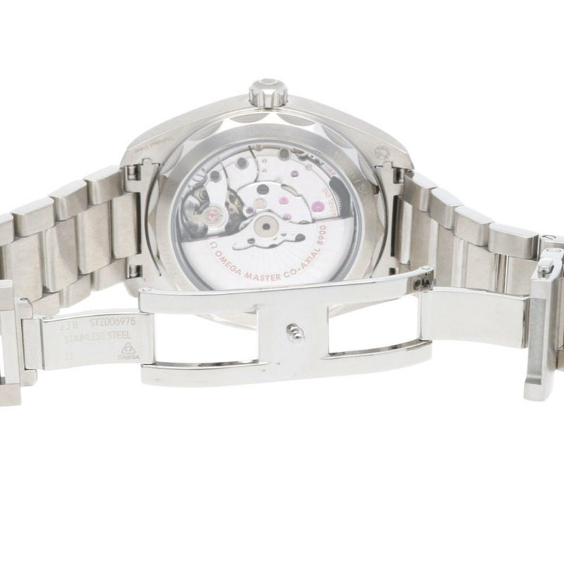 歐米茄海馬系列Aqua Terra腕錶，不鏽鋼材質，型號22010412101001，自動機械錶，翻新錶，編號89683XXX，男款，二手，防水150米-8