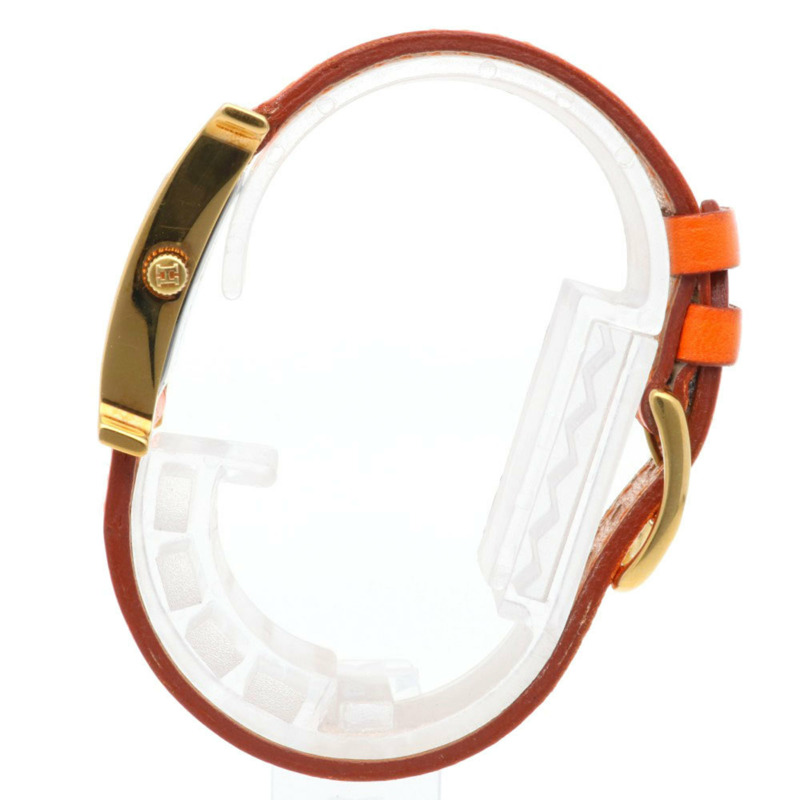 二手愛馬仕 H 手錶，不鏽鋼 HH1.210 石英機芯，女士款。-3