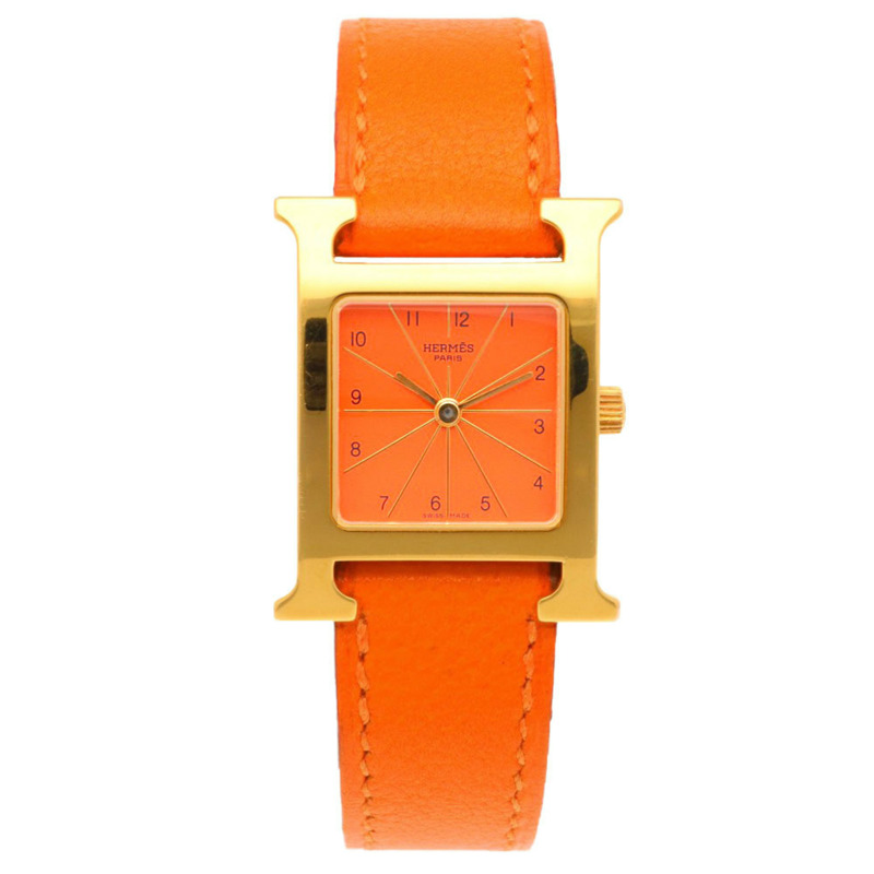 二手愛馬仕 H 手錶，不鏽鋼 HH1.210 石英機芯，女士款。-7