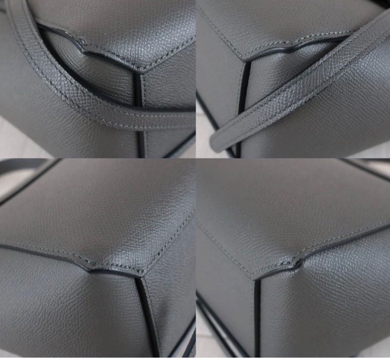 「JL精品代購」98新 Celine 灰色鯰魚包Belt Nano-8