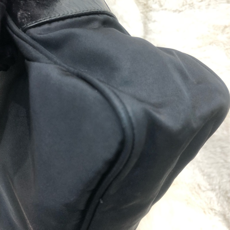 Prada 黑色降落傘料斜孭袋 相機袋 男/女 XC178-16