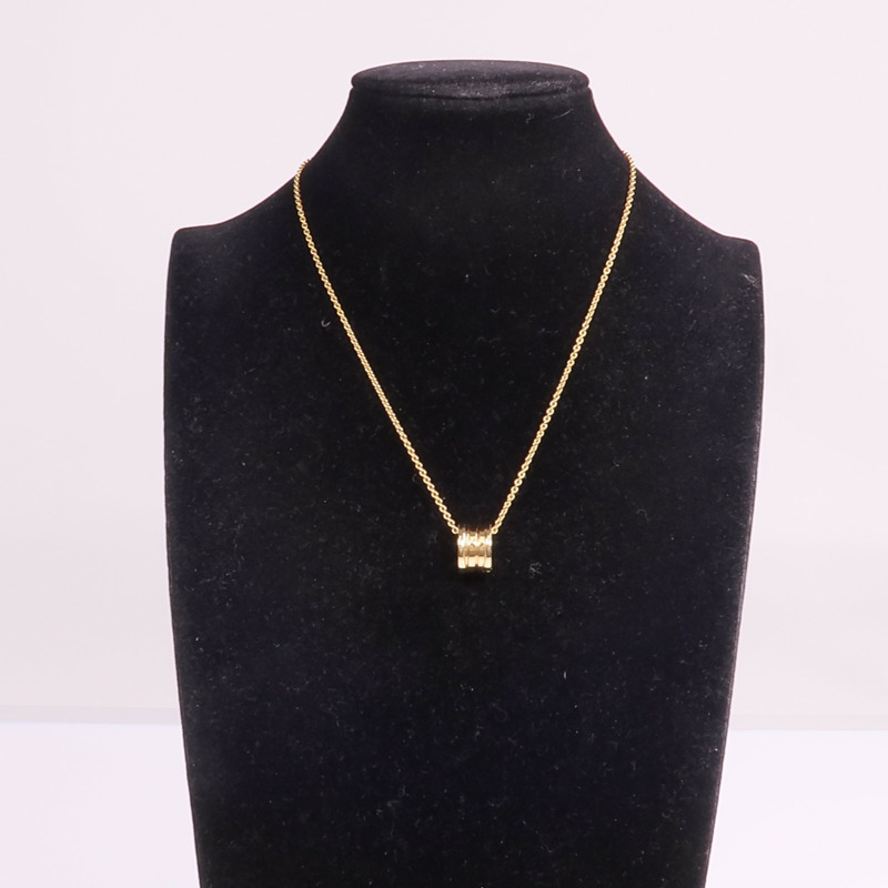 BVLGARI 18K黃金B.Zero 1 Necklace項鍊-7