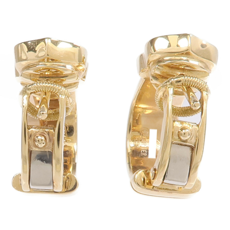 CARTIER 18K黃金/白金/玫瑰金C De Cartier Earrings鑽石耳環-2