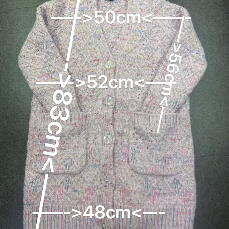 Chanel 羊毛針織外套 EU 34-3