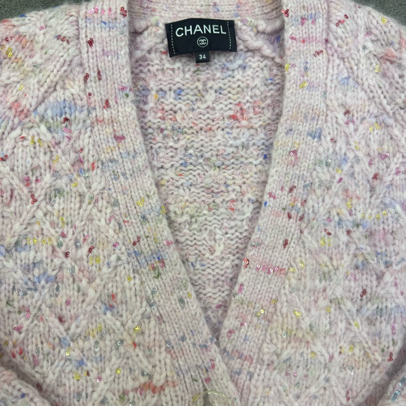 Chanel 羊毛針織外套 EU 34-13