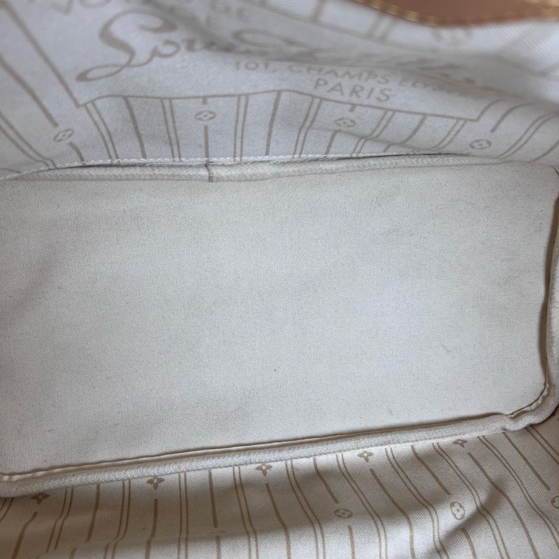 LV N41361 白棋盤 NEVERFULL MM 托特包-6
