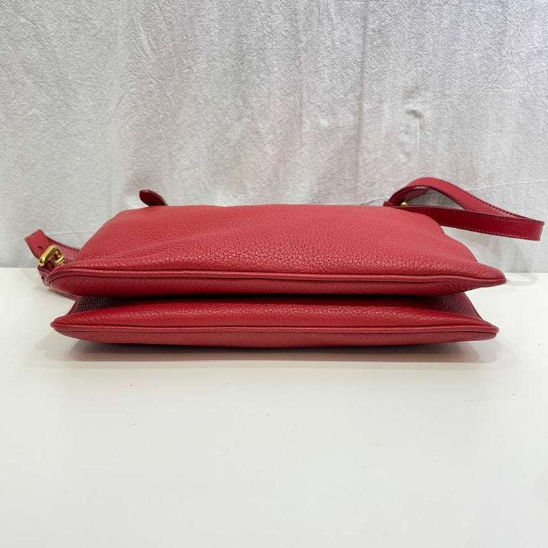 【包稅】PRADA 1BH046 Vitello Daino 雙拉鍊斜背包-6