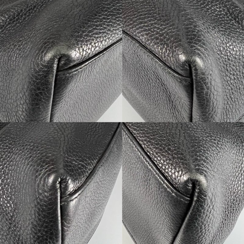 GUCCI 308982 黑皮革SOHO包-9