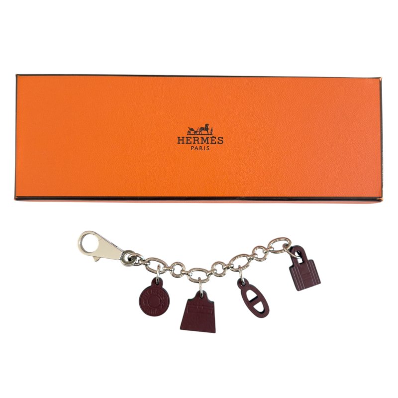 HERMES *極罕* Olga Amulette Breloque 經典元素＞凱莉包＋豬鼻子🐽 掛飾-1