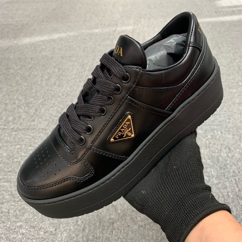 PRADA🆕厚底超輕黑色金標 1E792M-3LPH-F0002-D050 Size 38.5 39 🈹️-3