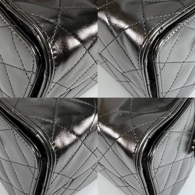 全新品 CHANEL 25BAG小號牛皮黑-14