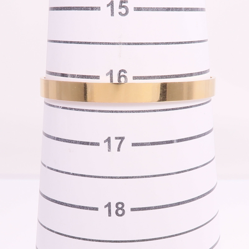 HERMES 18K玫瑰金Collier de Chien Bracelet鑽石手鐲-11