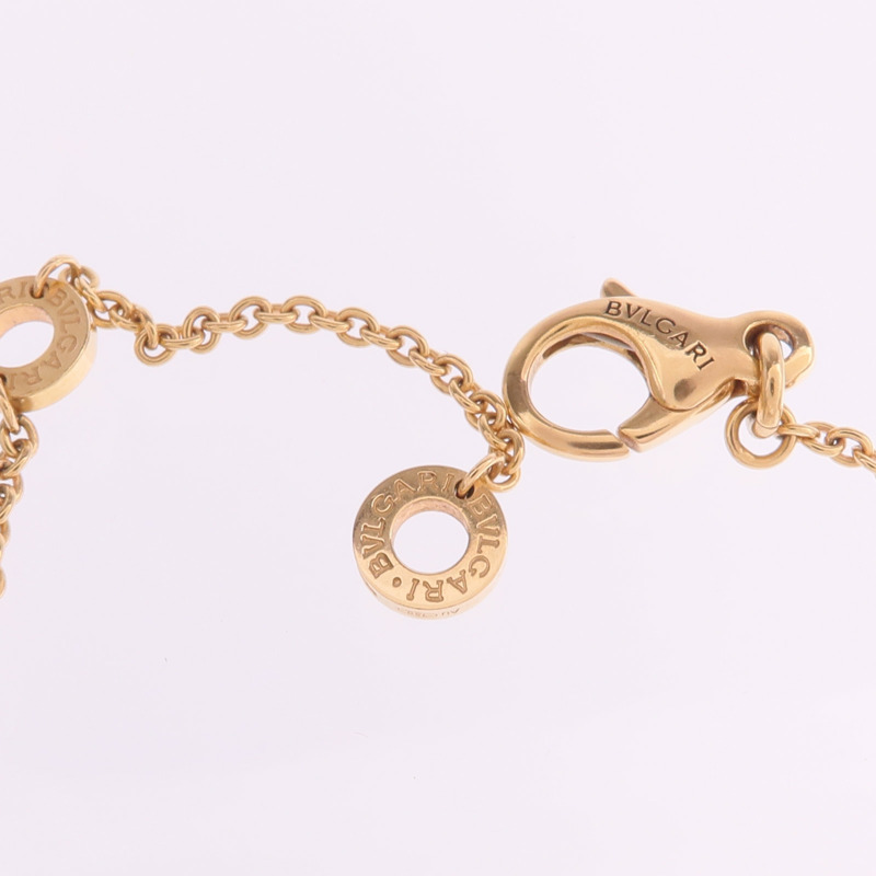 BVLGARI 18K玫瑰金/陶瓷B.Zero 1 Necklace項鍊-5