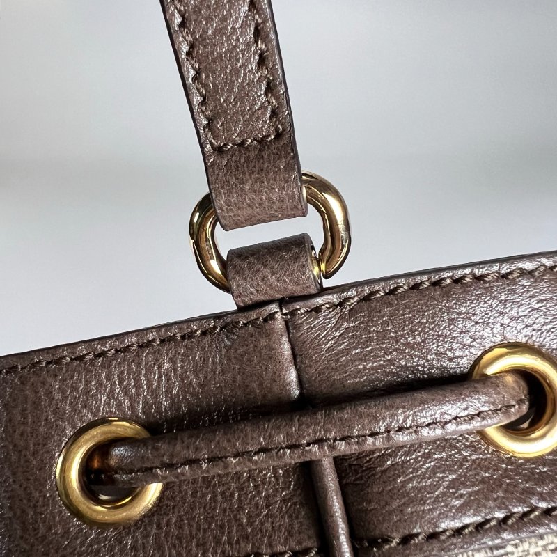 全新品 GUCCI 550620 老花小水桶包-8