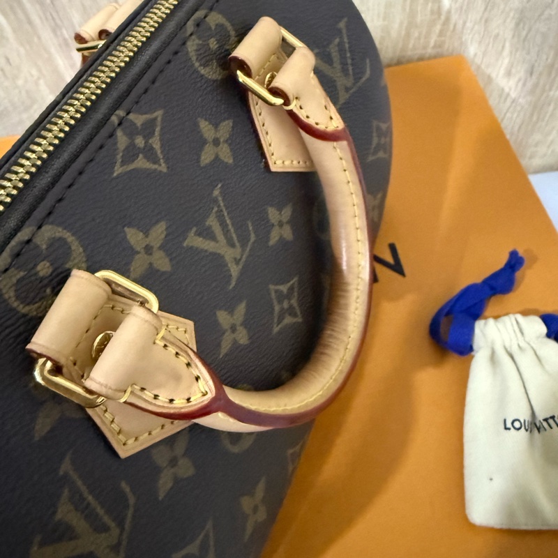 專櫃正品 LV 老花 speedy 20 Louis Vuitton 經典-11