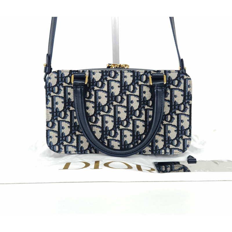 【包稅】DIOR Oblique 30 Montaigne 醫生手提斜挎包-2