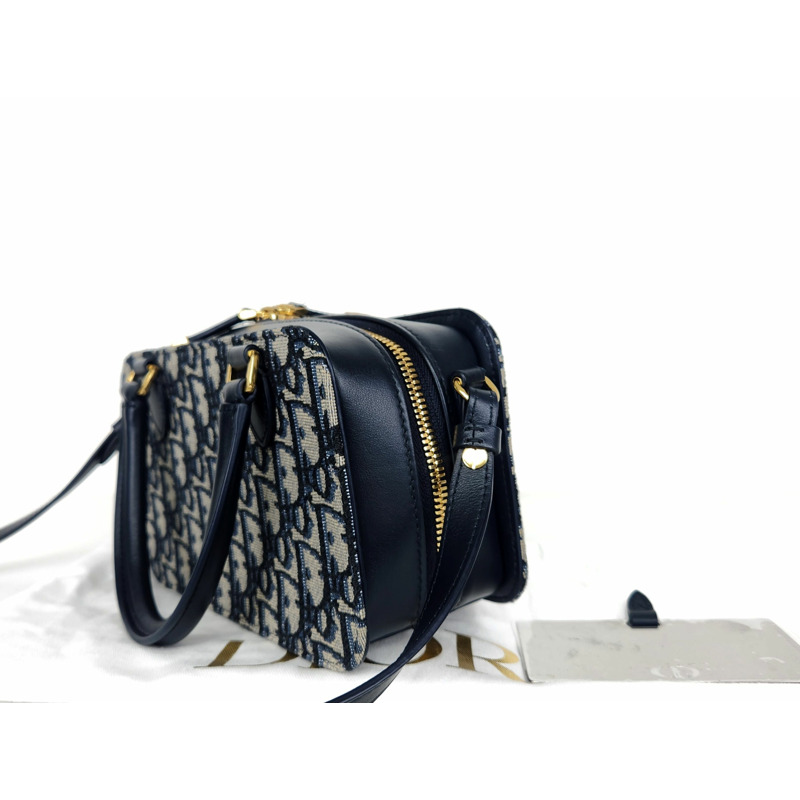 【包稅】DIOR Oblique 30 Montaigne 醫生手提斜挎包-4