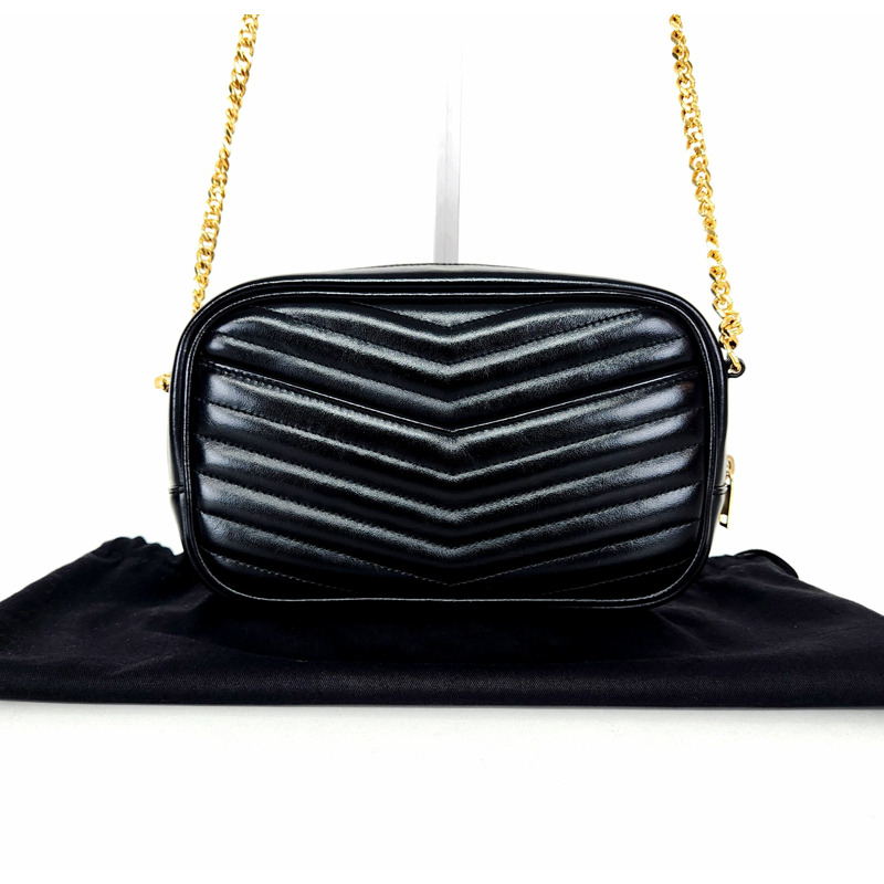 【包稅】SAINT LAURENT Loulou迷你相機斜背包-2