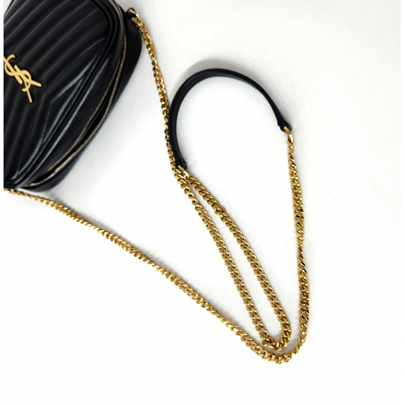 【包稅】SAINT LAURENT Loulou迷你相機斜背包-5