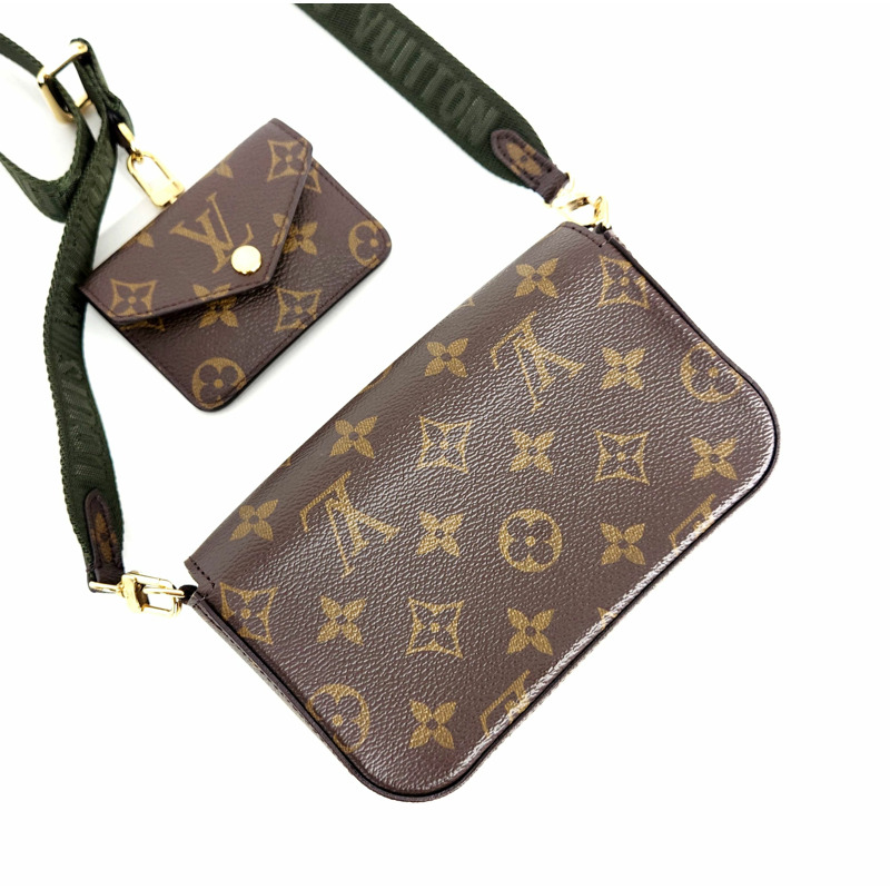 【包稅】LOUIS VUITTON Monogram Felicie 肩帶和 Go 斜背包-2