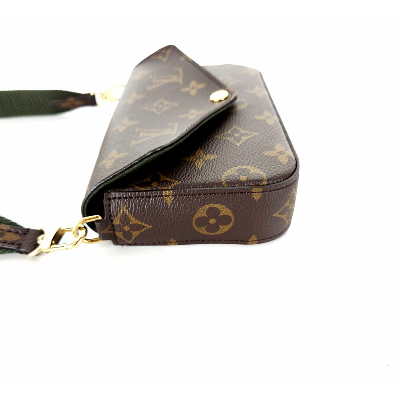 【包稅】LOUIS VUITTON Monogram Felicie 肩帶和 Go 斜背包-5