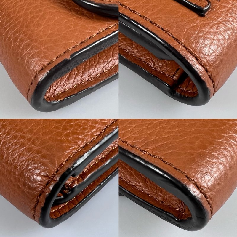 CHLOE 棕MARCIE 掀蓋長夾-16