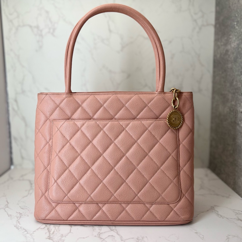 💗香緹國際精品💗 779 Chanel 粉色 希爾頓包-3