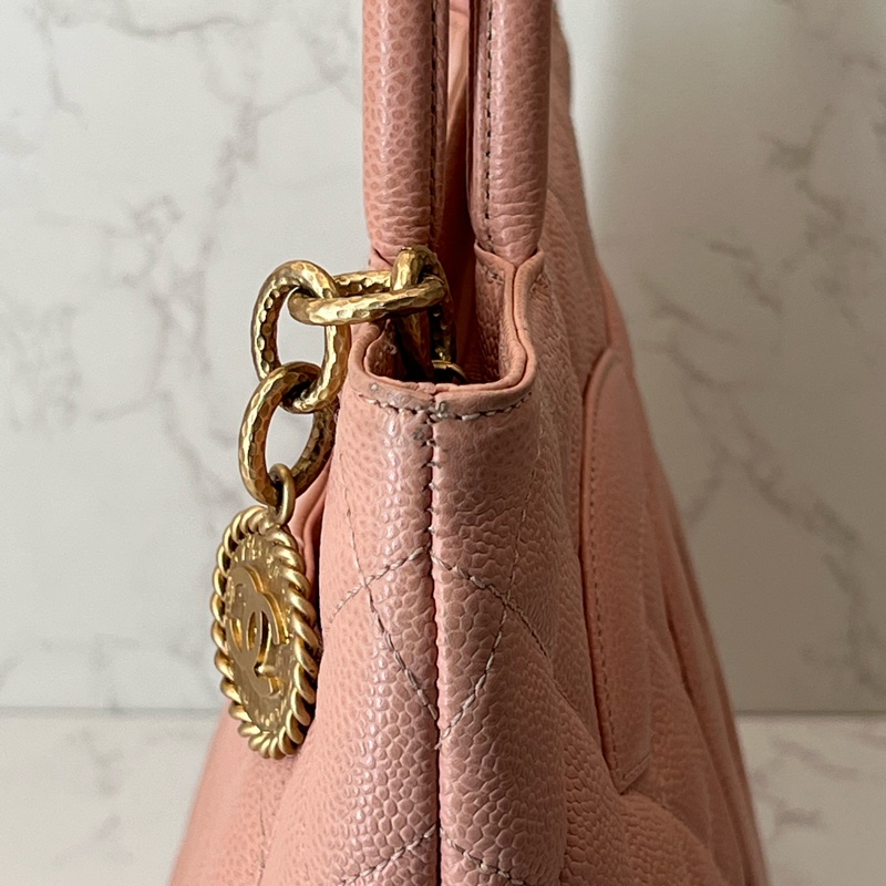 💗香緹國際精品💗 779 Chanel 粉色 希爾頓包-5