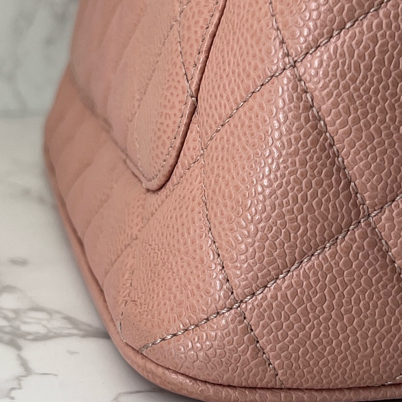 💗香緹國際精品💗 779 Chanel 粉色 希爾頓包-6