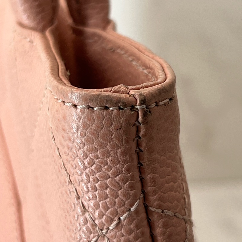 💗香緹國際精品💗 779 Chanel 粉色 希爾頓包-14