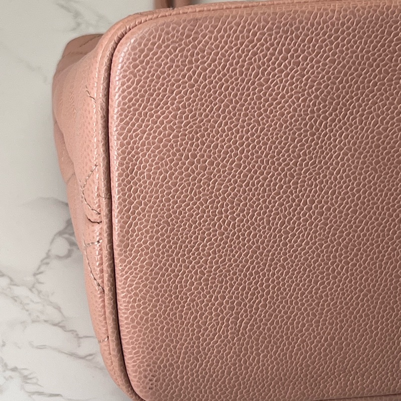 💗香緹國際精品💗 779 Chanel 粉色 希爾頓包-15