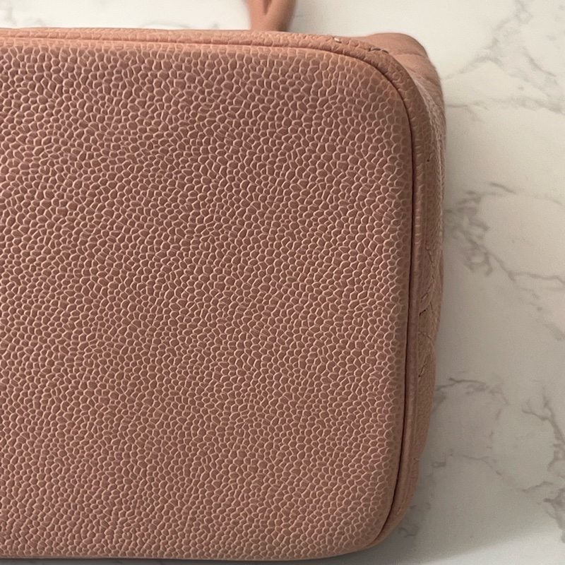 💗香緹國際精品💗 779 Chanel 粉色 希爾頓包-16