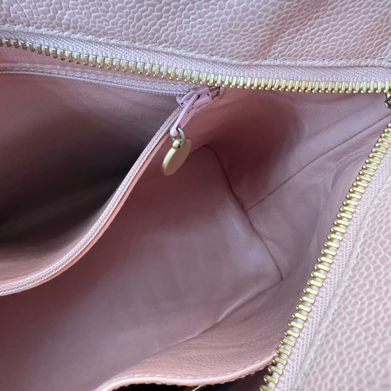 💗香緹國際精品💗 779 Chanel 粉色 希爾頓包-17