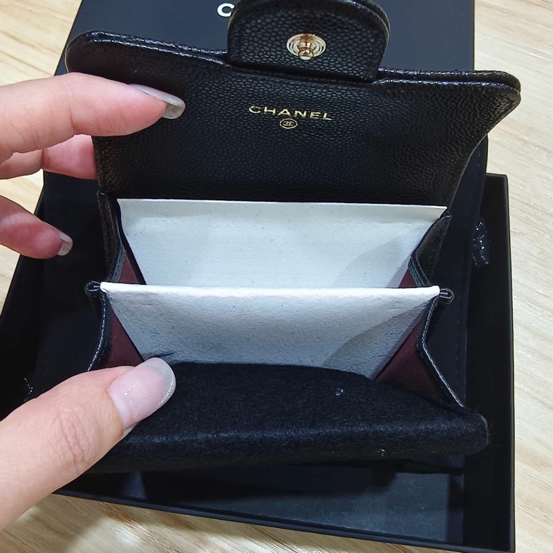 「M.Y精品」 Chanel 全新送禮🎁 小香 雙層卡包 短夾-2
