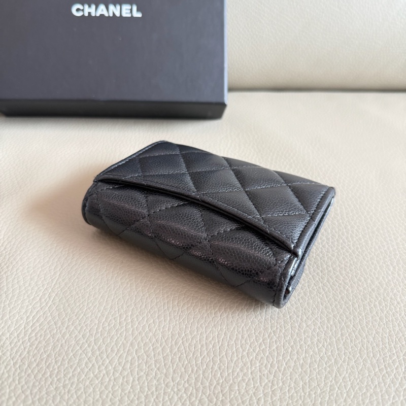 「M.Y精品」 Chanel 全新送禮🎁 小香 雙層卡包 短夾-9