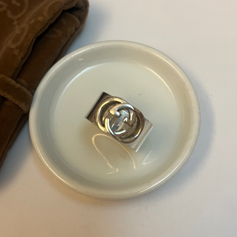 Gucci 經典雙G戒指-3