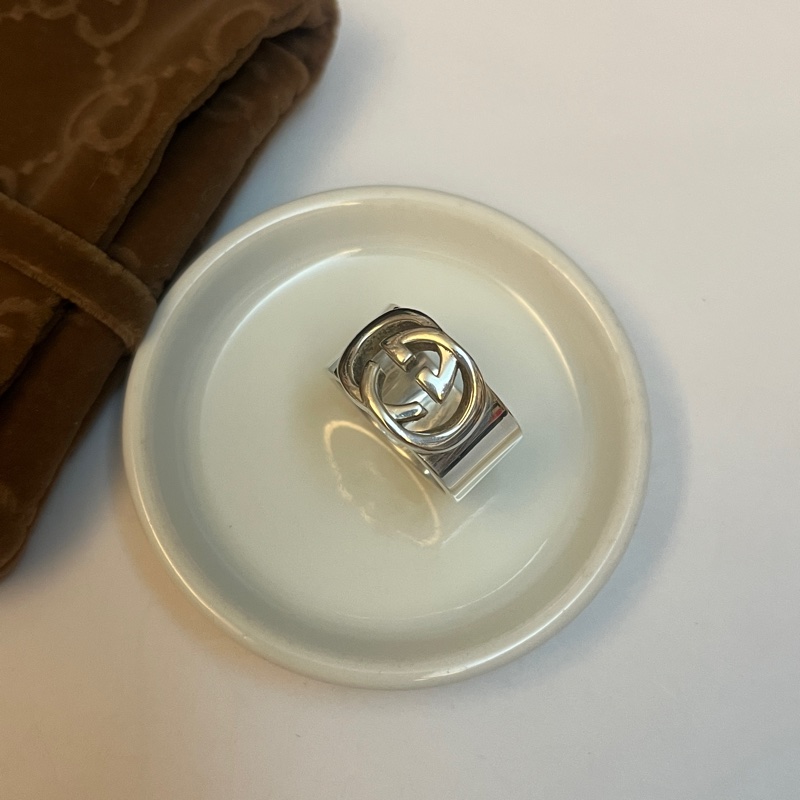 Gucci 經典雙G戒指-7