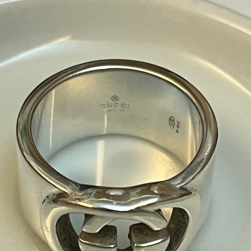 Gucci 經典雙G戒指-8
