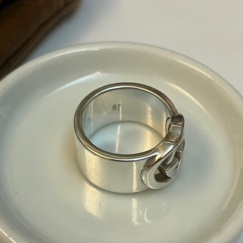 Gucci 經典雙G戒指-9